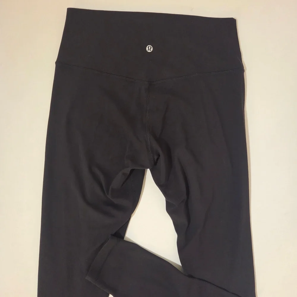 Lululemon Align High-Rise Pant 28 Black Nulu Yoga Leggings W5CTES Size 10 - Picture 3 of 11